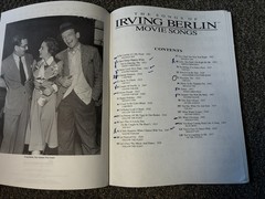 Irving Berlin 5 Songbooks: Ballads, Ragtime, Novelty, Broadway, Movies. 1981