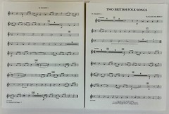 Two British Folk Songs, Elliot Borgo- Full Score For Band Hal Leonard HL26523046