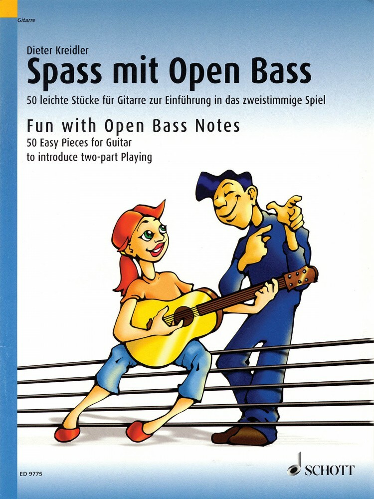Fun With Open Bass Notes Sheet Music 50 Easy Pieces for Guitar 049013097