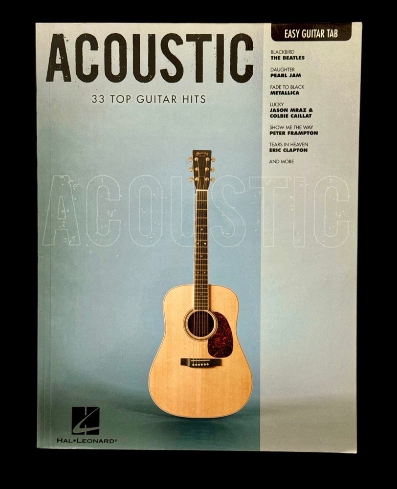 Acoustic: Easy Guitar with Notes & Tab: Songbook
