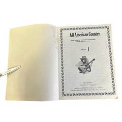 All American Country Music Song Book Volume One Creative Concepts Vintage
