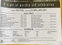 Travis Cottrell Live – Jesus Saves SATB Choral Music Book Brentwood Benson 2009