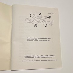 Daywind Sing a Gospel Song Vol 7 Collection/Song Book Voice Choir S-74 1989