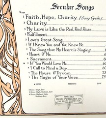 If You Would Love Me Sheet Music 1914 Piano Words Poem Intermediate US Seller
