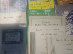 Lot of 36 Vintage Piano Organ Duet Music Books Collection
