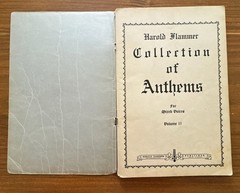 1942 Harold Flammer Collection Anthems Vol II Mixed Voices Sheet Music