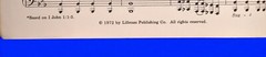 Choral Music « A Celebration of Hope » Songbook Johnson and Skillings Lillenas Pub