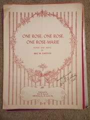 Vintage Sheet music lot of 15, 1940s and 1950s