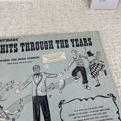 Witmark Hits Through the Years-Words and Music Complete with Guitar Chord Symbol