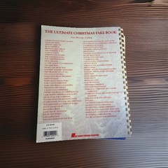 Christmas Songbook Ultimate Fake Book Piano Guitar All C Instruments Comb Bound
