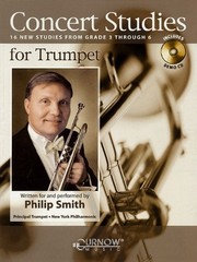 Concert Studies for Trumpet Grade 3-6 Curnow Play-Along Book NEW 044000611