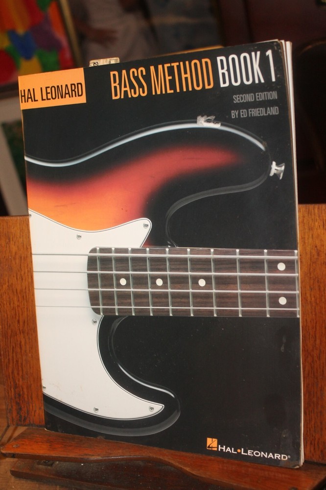 2004 Hal Leonard Bass Method Book 1 Second Edition Ed Friedland