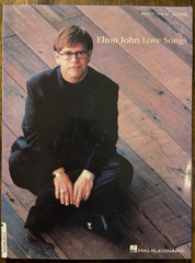 Elton John Love Songs PVG Piano Vocal Guitar Sheet Music Songbook