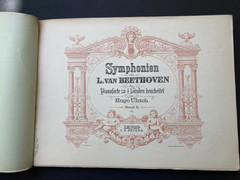 Edition Peters # 10 : Beethoven Symphonien Zu 4 Handen