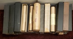67 Mixed Antique Player Piano Rolls-As Is
