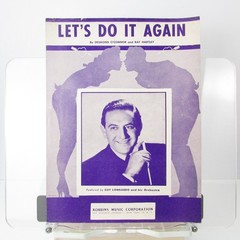 Let&rsquo;s Do It Again Sheet Music Guy Lombardo P/V/G Robbins 1949 Piano Ukulele