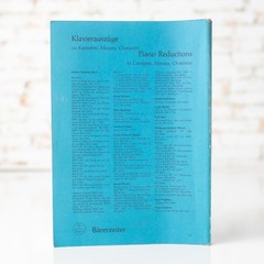 Bach 1961 Weihnachts-Oratorium BWV 248 Christmas Oratorio Book