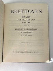 Beethoven Piano Violin Sonatas Bands (Vol) I & II Urtext Sheet Music Books NEW