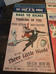 Lot of 12 Vintage Sheet Music 1950&rsquo;S Hank Williams,Doris Day,Tony Bennett + More