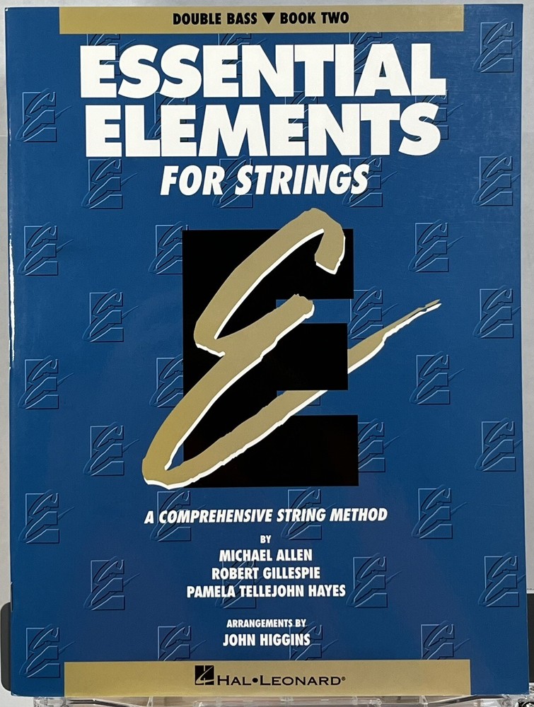 Essential Elements for Strings – Double Bass Book 2 String Method Hal Leonard