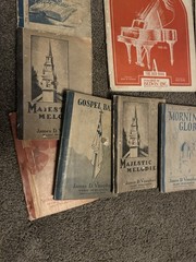 16 Old Music Books & Hymnals 1940’s
