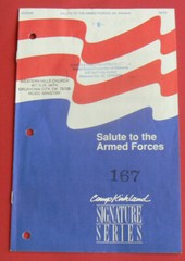 Salute to the Armed Forces,ar.Camp Kirkland, Word,1990 Gaither sheet music SATB