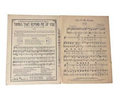 Girl Of My Dreams Sheet Music Tom Timothy Ukulele By Kalua Art By Perrer 1927