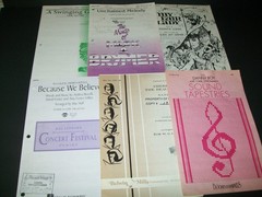 Vintage Sheet Music Lot Of 18 Mixed Songs Booklets Show Tunes