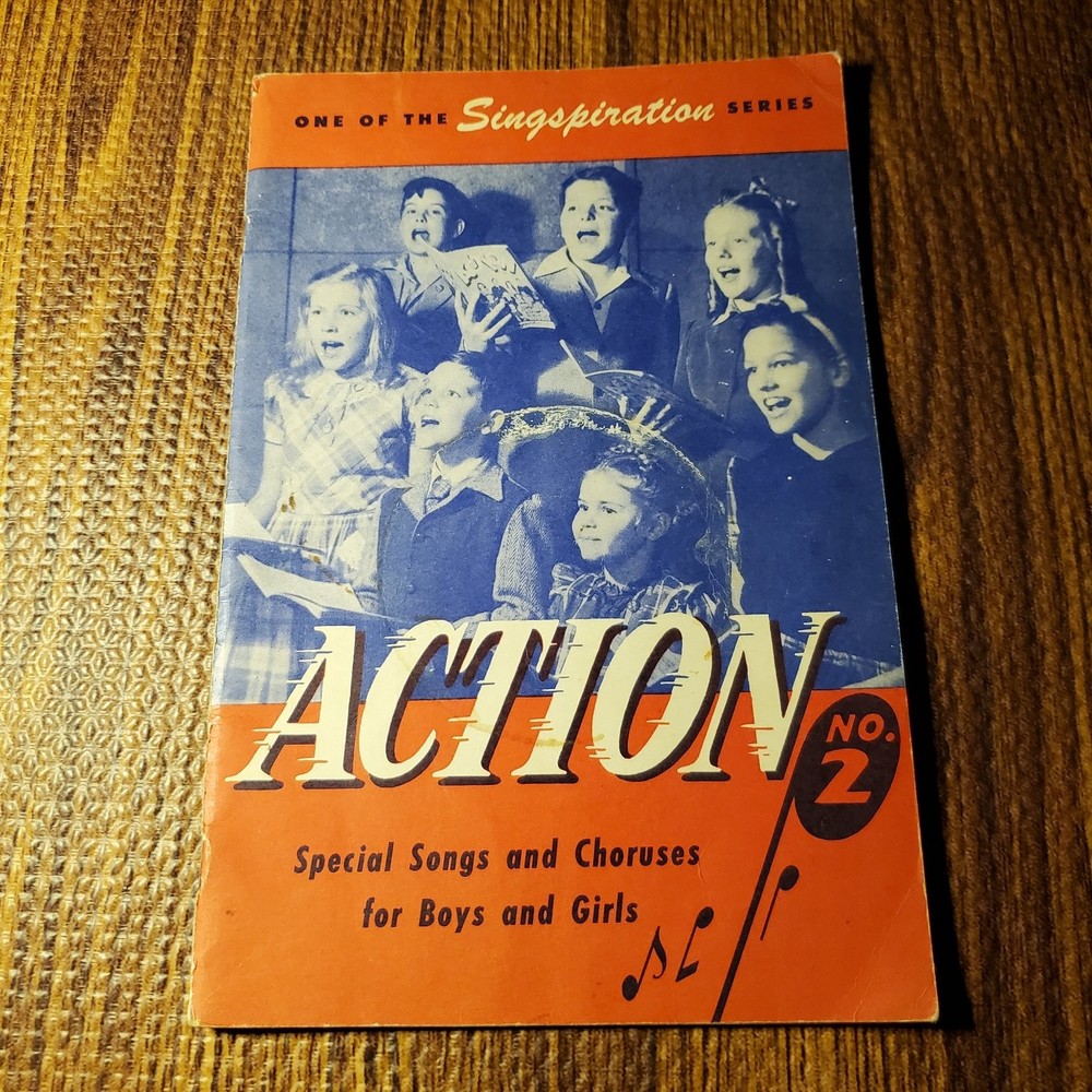 Action No. 2 Gospel Songs & Choruses Vocal Sel. Alfred B. Smith