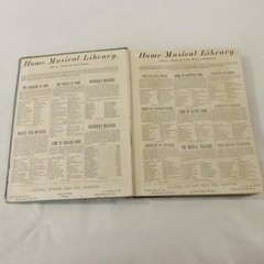Antique Sheet Music Song Book Gems of English Songs Duets Quartets Piano Forte