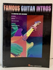 Classic Rock Guitar Book Famous Guitar Intros Tab 1960&rsquo;s 1970&rsquo;s 1980&rsquo;s VG Cond.