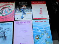 Vtg Sheet Music LOT OF 8 SHOW TUNES – CAROUSEL ETC