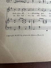 Say You’ll Be My Lady , Dinahdo Antique Sheet Music WW1 Era 1901 Large Format
