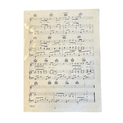 Vintage 1979 Sheet Music “Longer” By Dan Fogelberg Phoenix Bird Album Cover