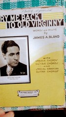 SONG LYRICS CARRY ME BACK TO OLD VIRGINNY WORDS/MUSIC JAMES A.BLAND