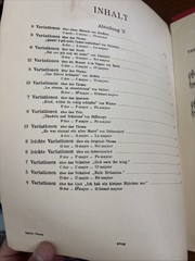 Edition Peters Nr. 298b Beethoven Variationen (Variations) II for Piano