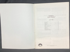 Vtg SongBook, Kimball Easy Pro Play Piano, 1981 – ships free