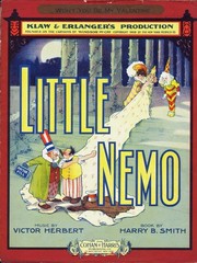 Little Nemo 1908 WINDSOR McCAY Comic Theatre VALENTINE Sheet Music!