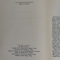 1950 Karl Kobald SPRINGS OF IMMORTAL SOUND Wolfrum Vienna DJ Austria Music Book