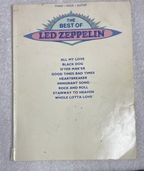The Best of Led Zeppelin, Piano/Voice/Guitar Stairway To Heaven And More