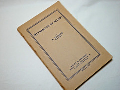 SHEET MUSIC BOOK – RUDIMENTS OF MUSIC BY T KEIGHLEY