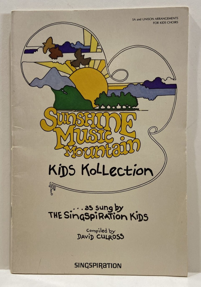 Sunshine Music Mountain Kids Collection Sheet Music (1979 Trade Paperback)
