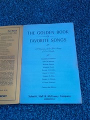 The Golden Book Of Favorite Songs Song Book 1948 Paperback 128 Pages