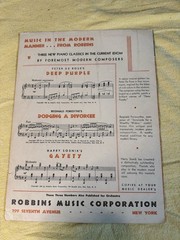 Vintage Robbins Music Corporation Sheet Music Lot of 8 1930s-1940s Love Songs