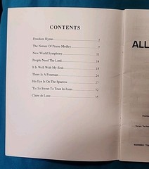 Dino Kartsonakis All Creation Sings 1991 Praise & Worship song piano book music