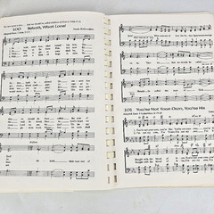 Scriptures To Sing New Old Lillenas Christian Spiral Songbook 1977 Music Vintage