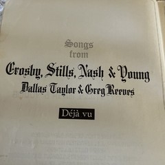Crosby, Stills, Nash & Young Songbook – Paperback See Pictures 1970’s