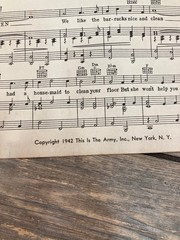 Army Hit Kit Of Popular Songs 1943 Folio P/V/G Irving Berlin
