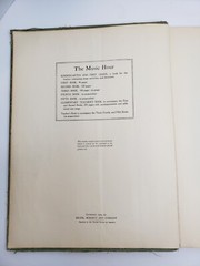 Vintage 1929 The Music Hour in the Kindergarten & 1st Grade Silver Burdett & Co