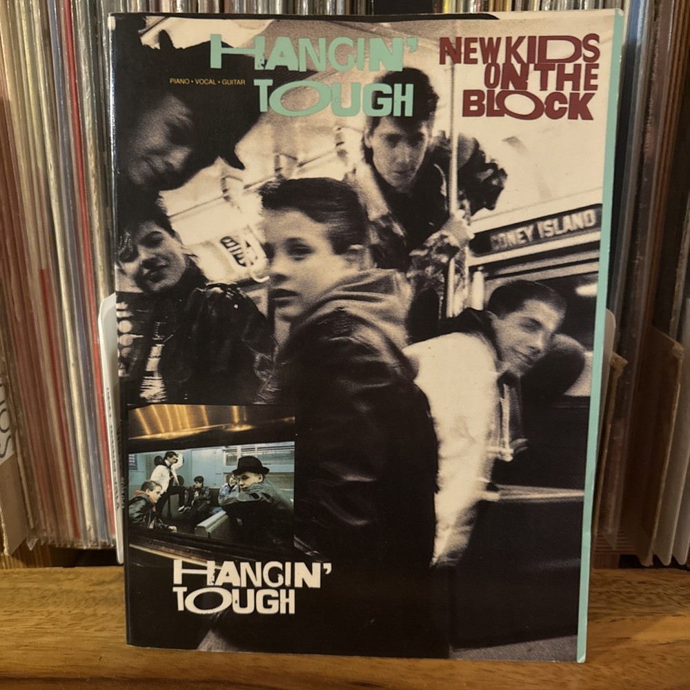 New Kids On The Block NKOTB Hanging Tough 1989 Songbook 56 pages
